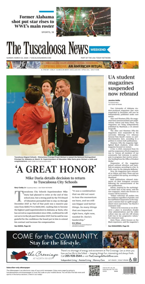 Cover of The Tuscaloosa News
