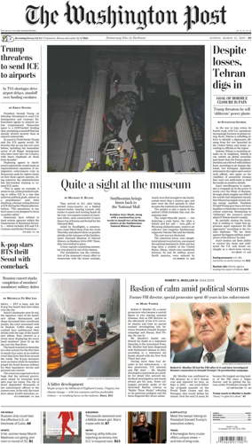 Cover of The Washington Post Sunday