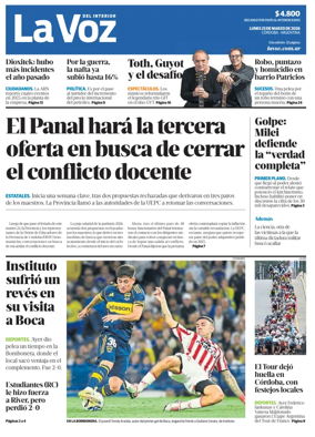 Cover of La Voz del Interior