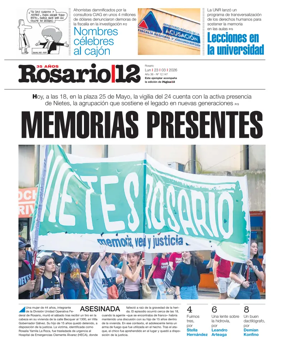 Cover of Pagina 12-Rosario 12
