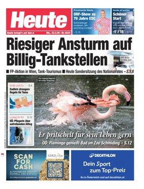 Cover of Heute - Oberosterreich Ausgabe