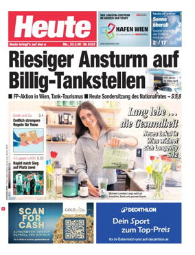 Cover of Heute - Wien Ausgabe