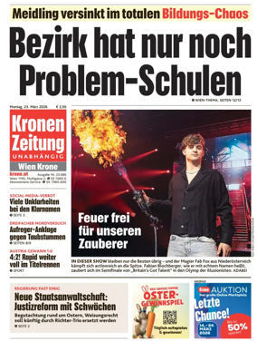 Cover of Kronen Zeitung