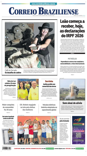 Cover of Correio Braziliense