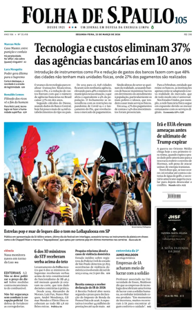 Cover of Folha de S.Paulo
