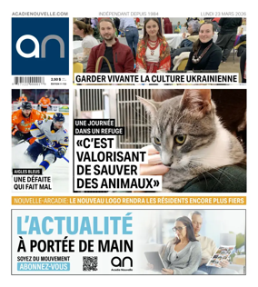 Cover of Acadie Nouvelle