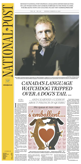 Cover of National Post - (Latest Edition)