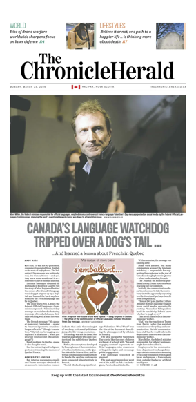 Cover of The Chronicle Herald (Metro)