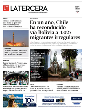 Cover of La Tercera