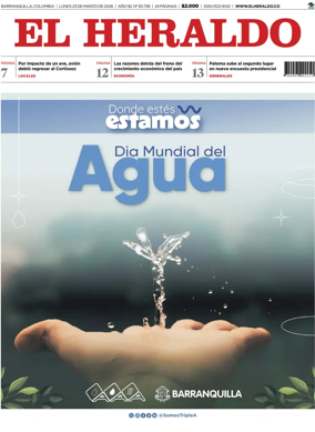 Cover of El Heraldo (Colombia)