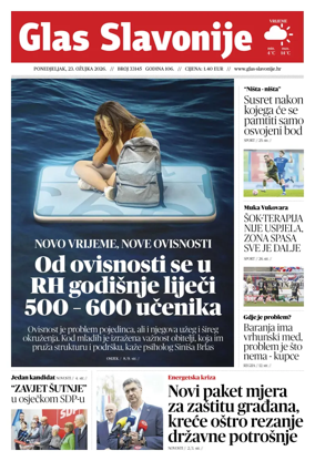 Cover of Glas Slavonije