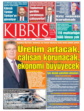 Cover of Kibris Gazetesi