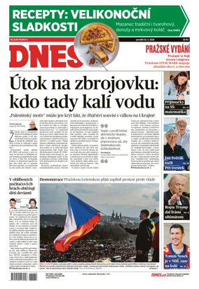 Cover of Dnes Prague Edition