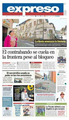 Cover of Diario Expreso