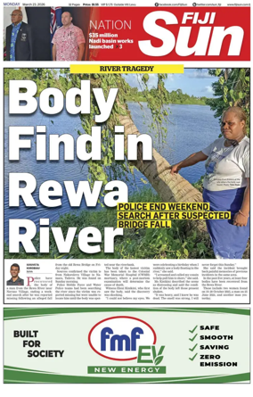 Cover of Fiji Sun
