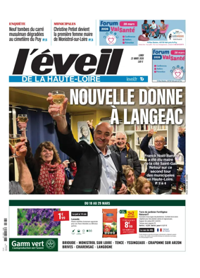 Cover of L'Eveil de la Haute-Loire