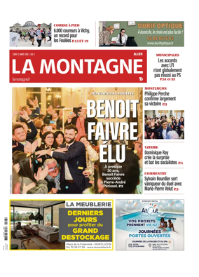 Cover of La Montagne (Montlucon)