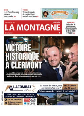 Cover of La Montagne (Thiers-Ambert)