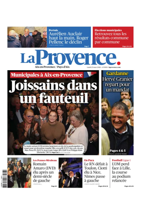 Cover of La Provence Aix-en-Provence / Pays d'Aix