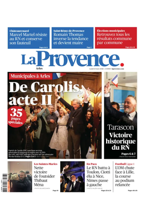 Cover of La Provence Arles