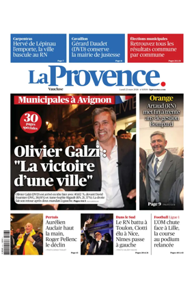 Cover of La Provences Vaucluse