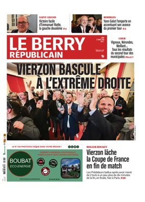 Cover of Le Berry Republicain