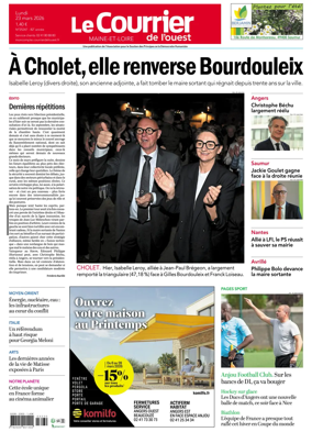 Cover of Le Courrier de l’Ouest (Nord Anjou)