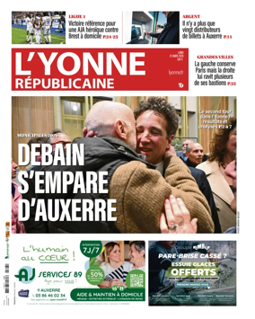 Cover of L'Yonne Republicaine