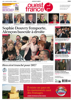 Cover of Ouest France (Orne)