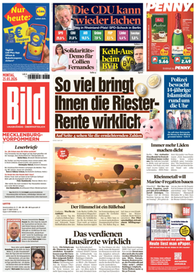 Cover of BILD Mecklenburg