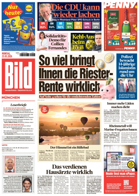 Cover of BILD Munchen