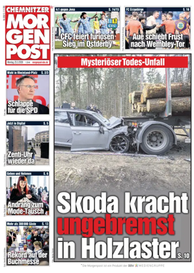 Cover of Chemnitzer Morgenpost