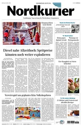 Cover of Demminer Zeitung
