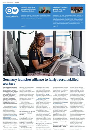 Cover of Deutsche Welle (English edition)