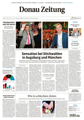 Cover of Donau Zeitung