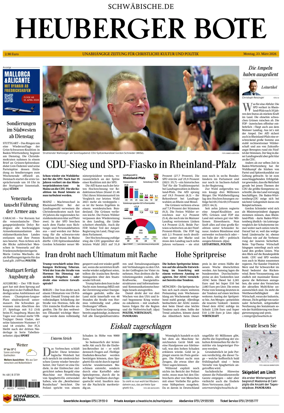 Cover of Heuberger Bote