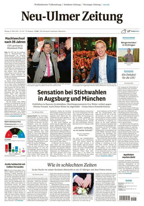Cover of Neu-Ulmer Zeitung