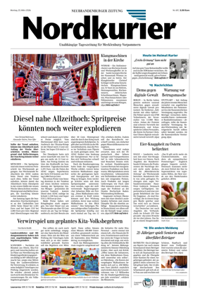 Cover of Neubrandenburger Zeitung