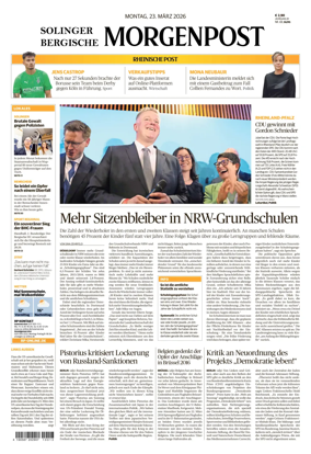 Cover of Solinger Bergische Morgenpost/Remscheid