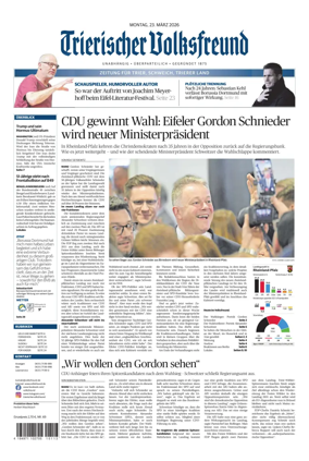 Cover of Trierischer Volksfreund