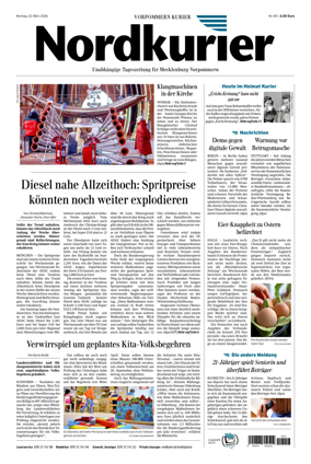 Cover of Vorpommern Kurier (Anklam)