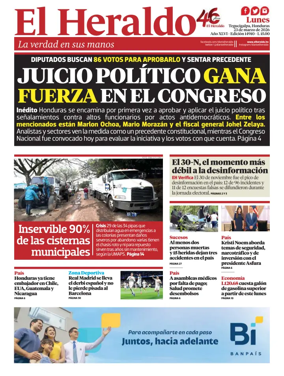 Cover of Diario El Heraldo