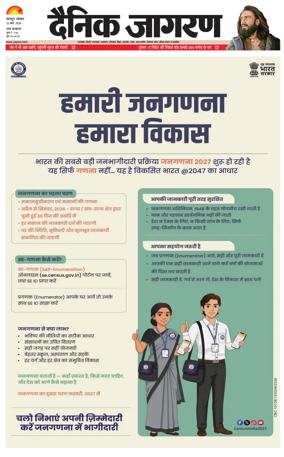 Cover of Dainik Jagran - Dehradun