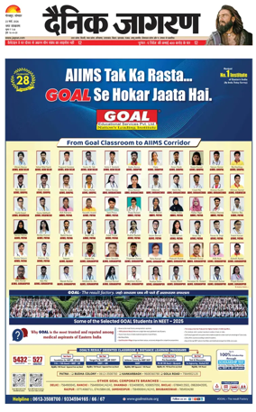 Cover of Dainik Jagran - Gorakhpur