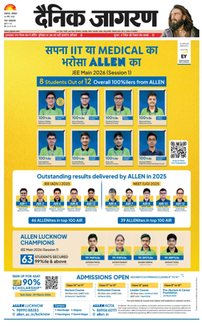 Cover of Dainik Jagran - Lucknow