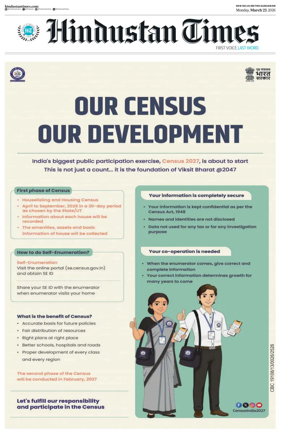 Cover of Hindustan Times (Gurgaon)