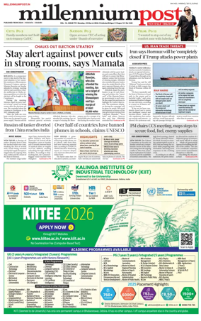 Cover of Millennium Post (Kolkata)
