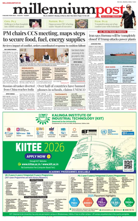 Cover of Millennium Post