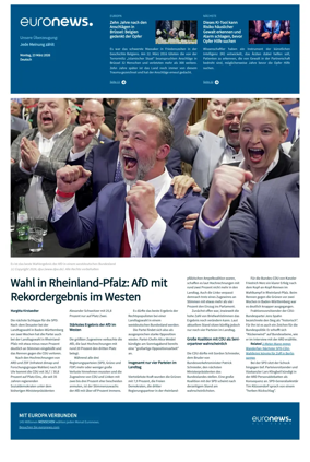 Cover of Euronews (German Edition)