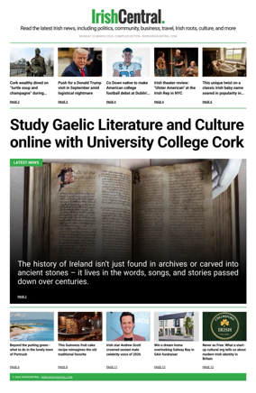 Cover of Irish Central